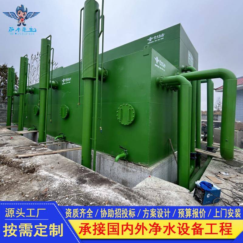 一体化水处理设备山溪水河水过滤FA全自动净水装置过滤器反冲洗