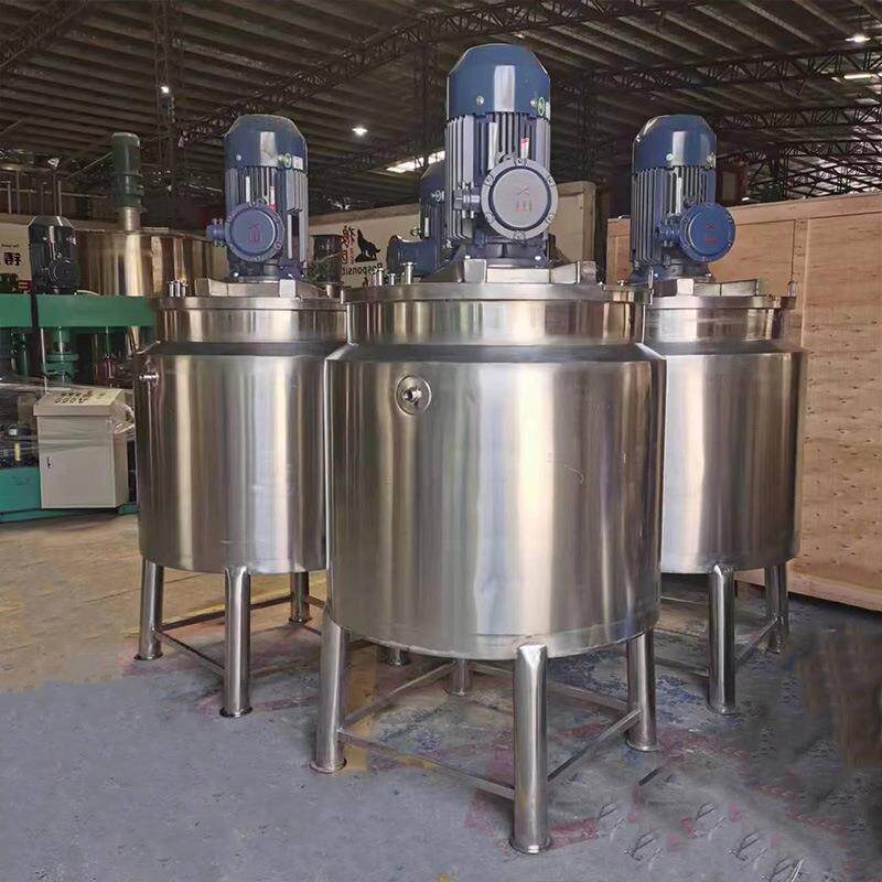 广东阳江调味品订购酱油液体搅拌罐 鱼露搅拌机不锈钢人孔搅拌罐