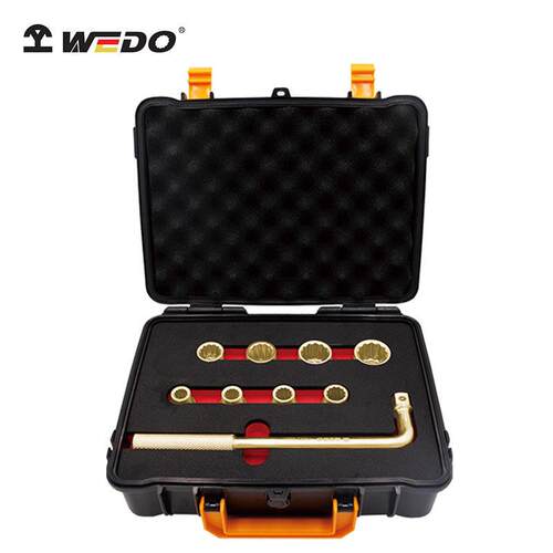 WEDO 维度 AL101E 铝青铜防爆1/2''方9件套套筒套装