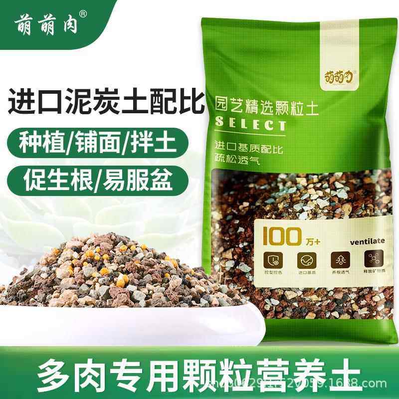 多肉专用颗粒土进口泥炭土花卉栽培种植肥料铺面拌土养花营养土壤,家居饰品,户外/庭院摆件,淘宝优惠券,粉丝福利购,淘宝优惠卷
