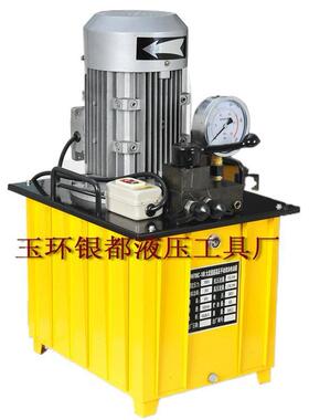yindu/银1压.5KW大位超压吨高手动双向电动泵ZHH700C-10B 液压油