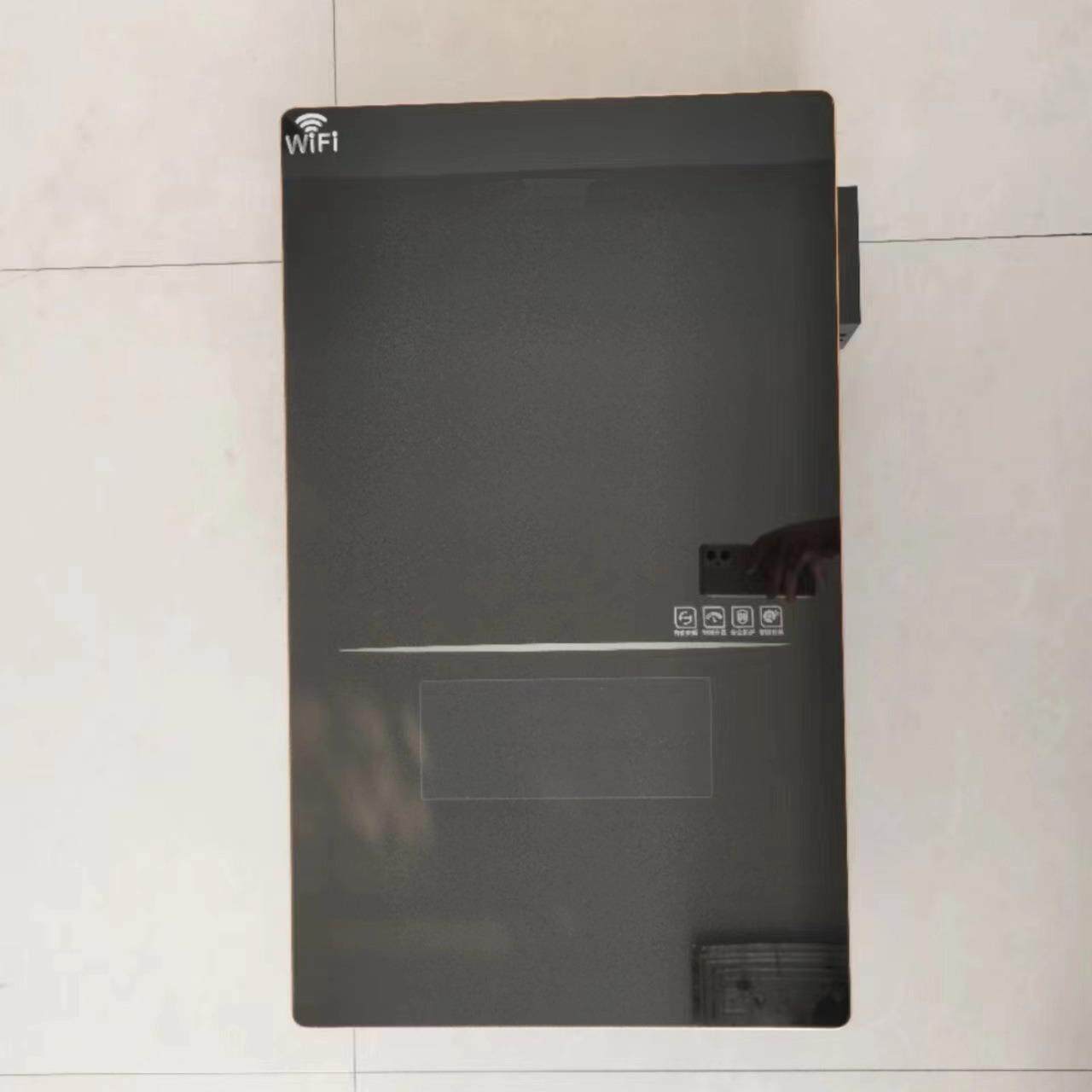 8KW封闭式内置泵电锅炉带远程控制壁挂安装供地暖暖气片80平