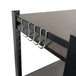 实心方形s挂钩不锈钢卡口方型小钩子阳台门后方形管勾扁直勾子