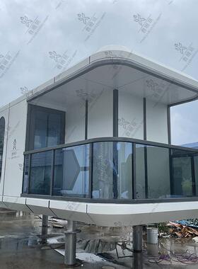 景区网红露营民宿原力仓可移动式经过房屋集装箱打卡活动酒店