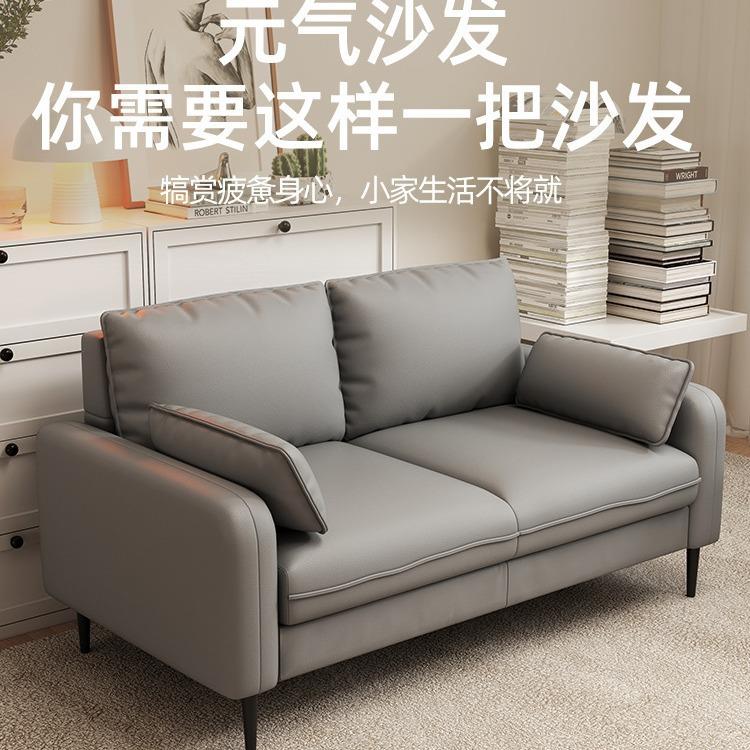 客厅公寓简红易三人懒型人卧室IDM出房网沙发小户服装租店双人坐