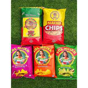 墨西哥少女玉米片杂粮粗粮玉米脆片网红美式零食TORTILLA CHIPS