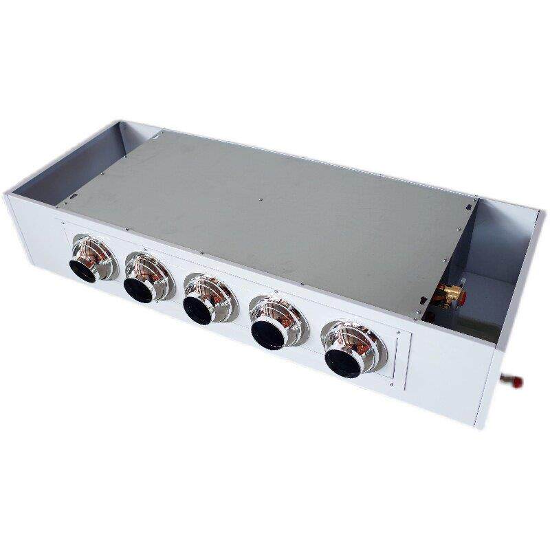 喷风面贴式风机盘管空气能煤转电宾馆家用吊顶水空调水冷、制热远