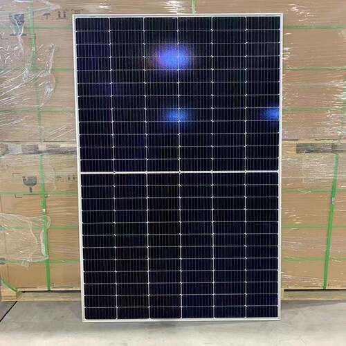 双宇单晶双面双玻570w575w半片144太阳能板单面单玻580w光伏组件