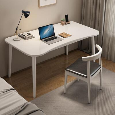 电脑桌909简约全实木书桌家用习桌卧室办公桌学学写生桌字简易小