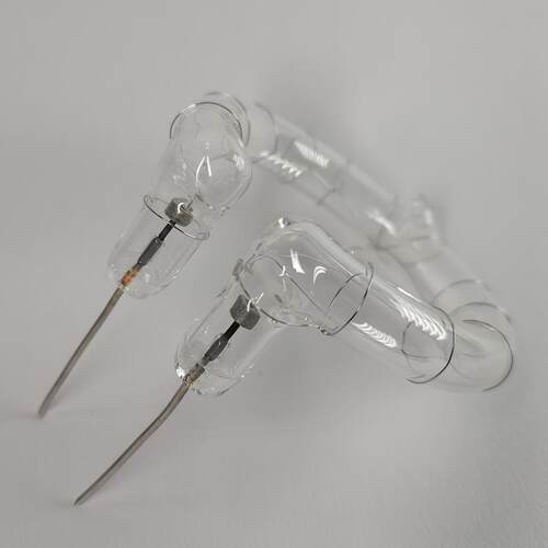 金贝DPEII400W通用环形闪光灯管EC400金属插脚摄影室灯外拍灯附件