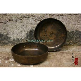 手工精制12公分青铜小马罗12CM小云锣 铜锣小锣青铜锣 铛铛单打锣