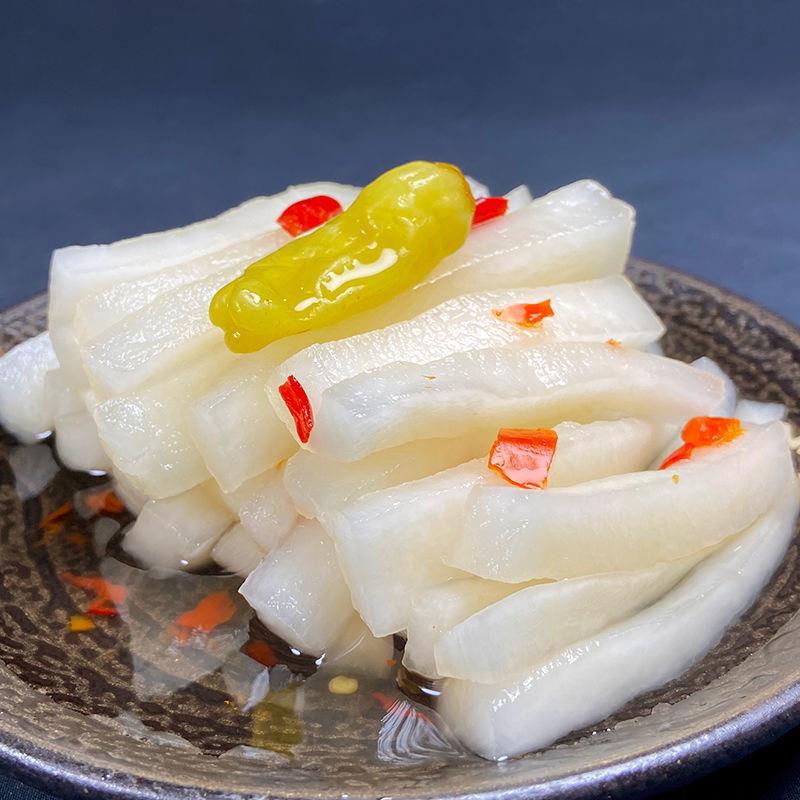江西特产自制酸甜辣泡椒萝卜开胃小吃小菜腌酸萝卜脆辣爽口下饭菜