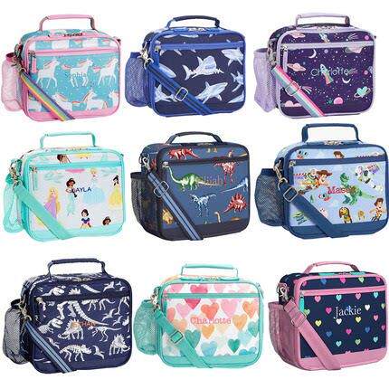 美单外贸儿童学生保温包午餐包手提肩带两用野餐包加厚可携式便当