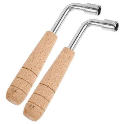 2 Pcs Harp Wrench Tuning Tool for Lyre 35x115 Fits 7.0