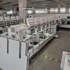 美尔绣MFGS1206(400*450)6头12针全自动电脑刺绣机绣花机服装机器
