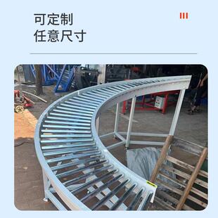 有动力送滚筒线9机0KDK度180辊度转弯无筒输送机输送带转弯输机
