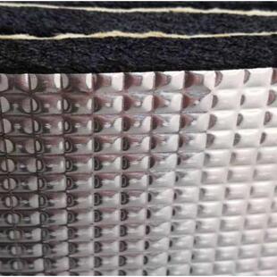 汽车隔热棉自粘发动机引擎盖防火隔热棉全车通用隔音棉压花纯铝板
