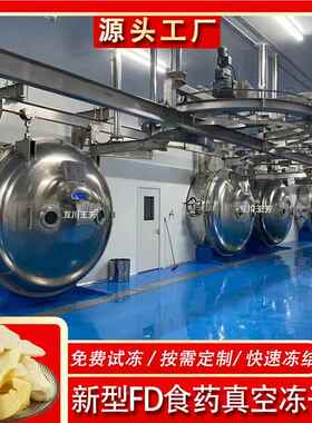 秋葵脆绿色方食品FD空冻干机 10平真宠物食0品多功能低温真空低温