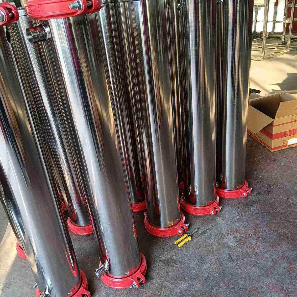 力耐厂家安装超滤膜 赠送不锈钢膜壳电泳漆超滤膜8寸超滤管