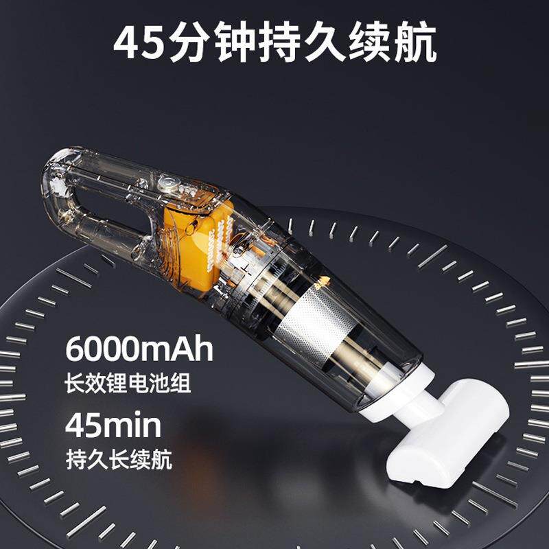 车载吸尘器车用无线充电汽车家用手持式小型大功率吸力专用随手吸