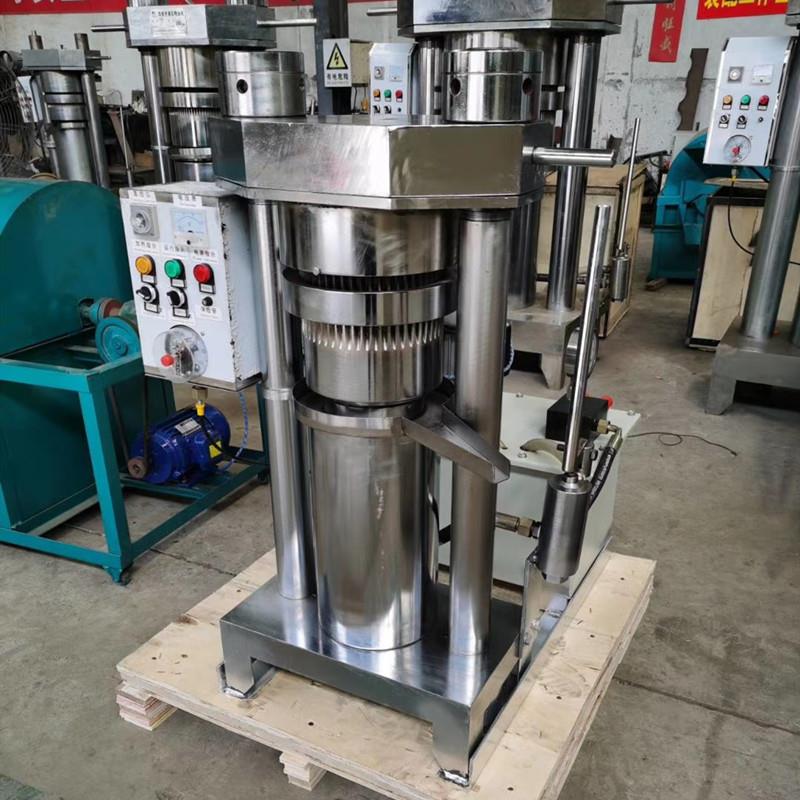 车压载中小油VZI型棉籽香油压榨机核桃紫苏立式高效芝麻机液压香