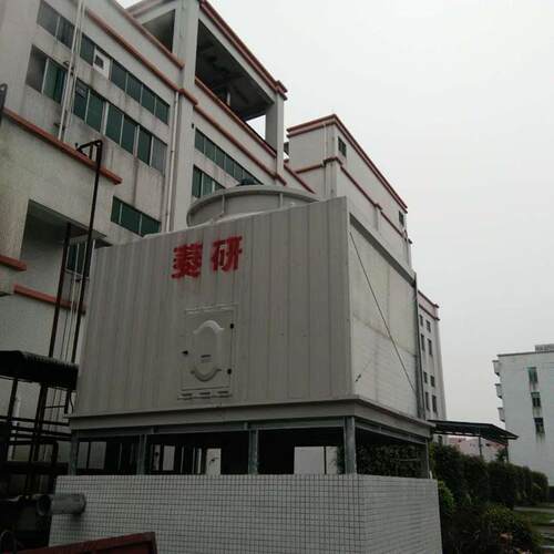 方形高温塔温度高用PP白填料冷却塔价格供应方型横流高温水塔