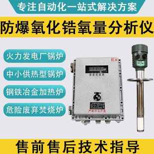 防爆氧化锆氧量分析仪 锅炉烟道氧气含量检测仪