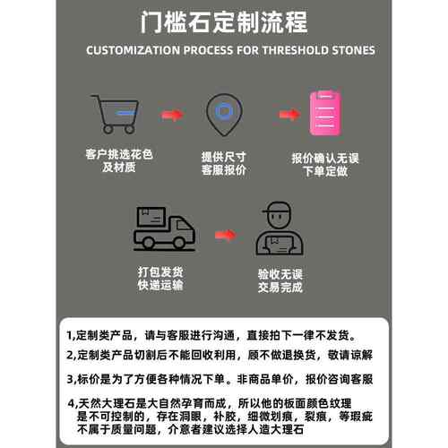 石天然人造材石岗石英石石514高岗岩石可订见新品过门石门坎石花