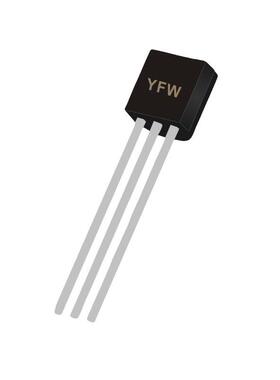 功率三极管 S8050 TO-92封装印字 YFW S8050 YFW/佑风微