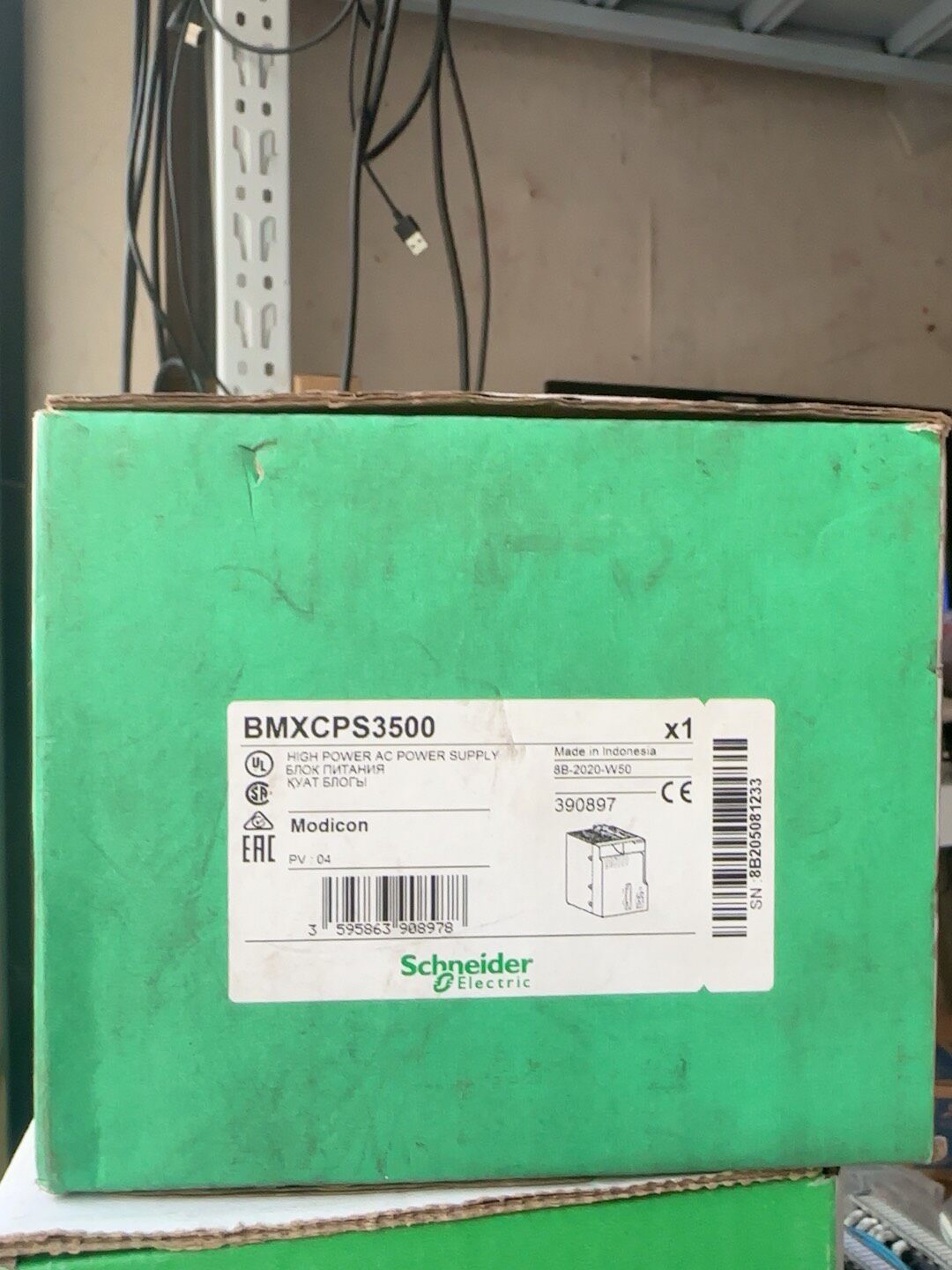 施耐德电源模块BMXCPS3500一只