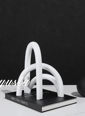 简约意式软装饰品客厅电视柜餐厅柜酒店民宿样板间玄关柜摆件摆设