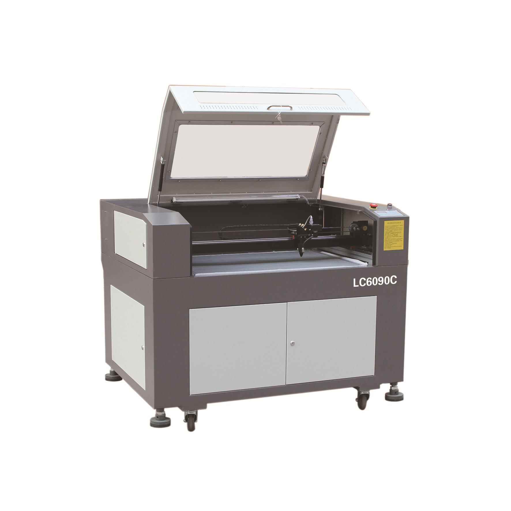 6090雕刻机激光雕刻机工艺品亚克力布匹双色板木刻画雕刻切割机