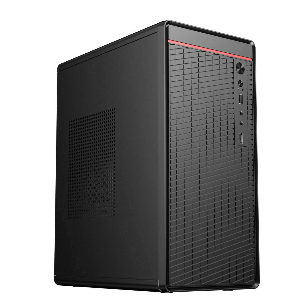 迷你手提便携设计matx主板台式机电脑小主机箱电源商务办公机箱