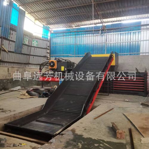 1EHO60型废纸箱式打包机低多少钱式废塑料薄膜高压膜卧打卧包机