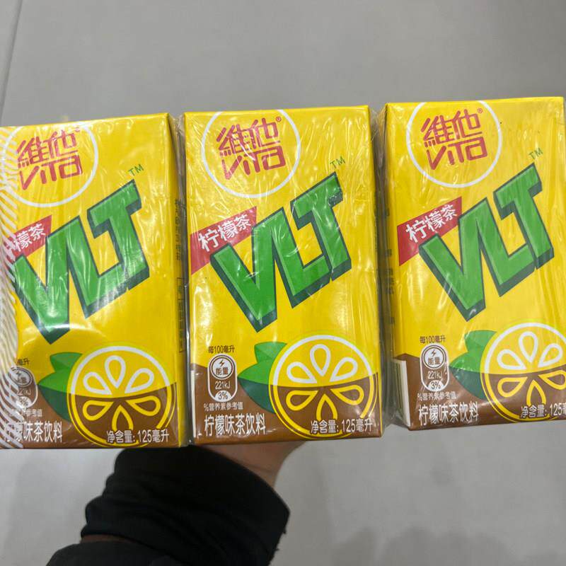 新日期维他柠檬茶125ml小瓶装6连排迷你装茶饮料夏季清爽饮品整箱