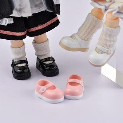 ob11娃鞋gsc鞋子ymy拖鞋 凉鞋Moll素体可穿p9 12分夏季新款皮娃鞋