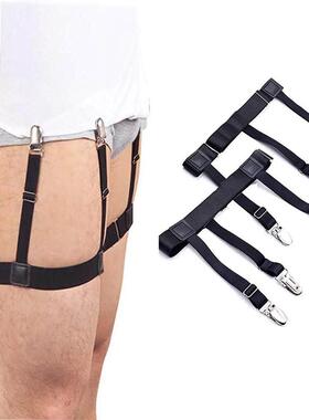 Adjustable Shirt Holder Stays Elastic Men Suspenders Gentlem