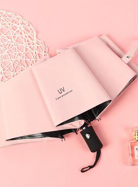 高档130cm全晴自动晒折叠商务雨伞大码手动雨两用伞遮防伞阳大尺