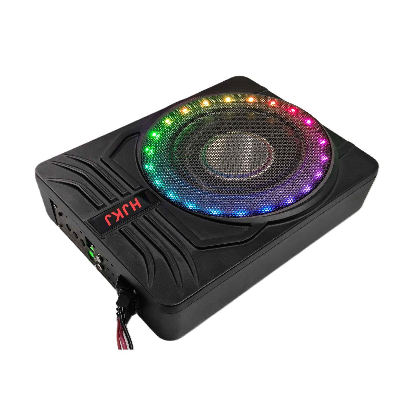 带款汽用车灯V低音炮1DM-10G0寸大功率铝合金12车载通音箱座椅下