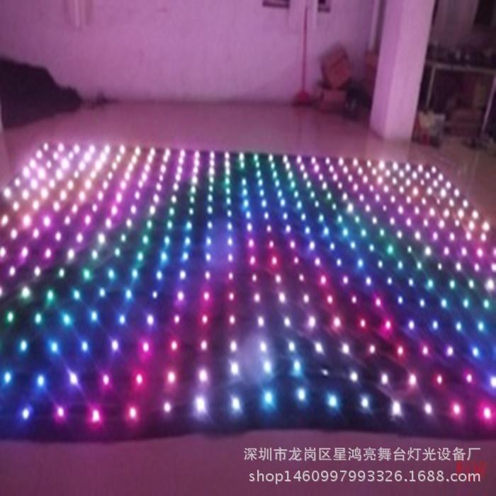 包邮LED视频布星空幕布舞台灯光酒吧KTV婚庆装饰背景演出设备热卖