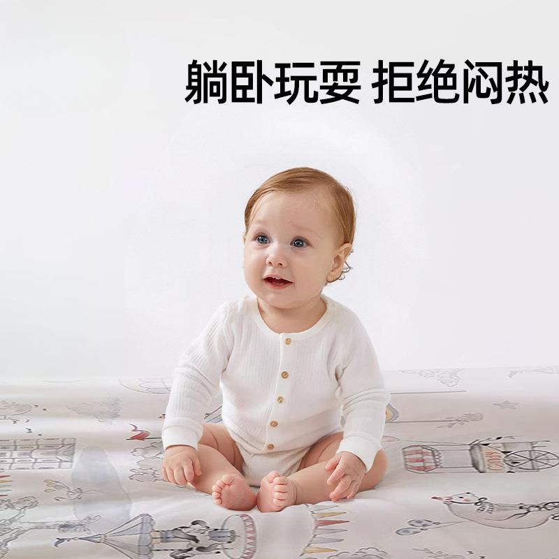 婴理儿防988隔尿双垫儿童可水洗床单面透气水宝宝姨妈生期床垫棉