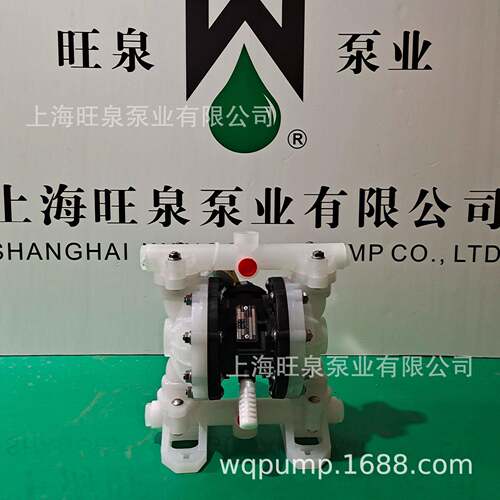 上海RW52911塑料气动隔膜泵RW15PPFF耐腐双隔膜气动泵