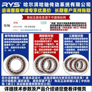 RYS 哈轴传动 7219 7220 7221 7222 ACTA CTA P4 DB DT DF 配对
