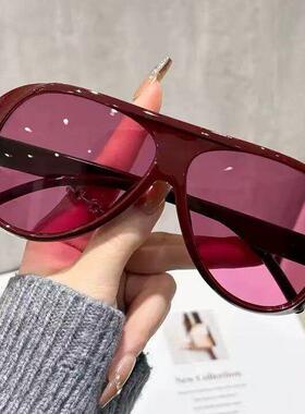 Pack Oversized Sunglasses Set - Trendy Versatile UV400 Sun