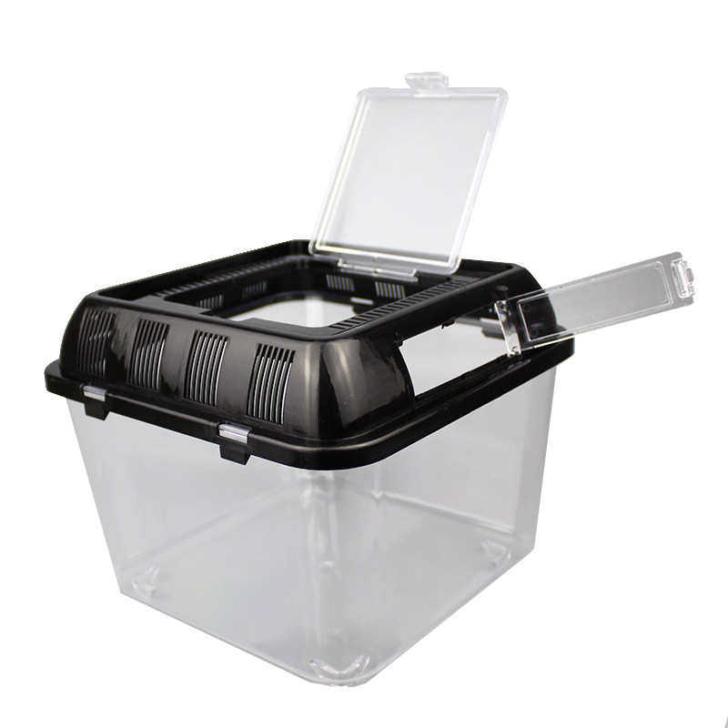 缸盒带宠物金鱼缸透明手提盒子盖乌龟方形盒加厚仓鼠塑料乌龟,宠物/宠物食品及用品,桌面缸,淘宝优惠券,粉丝福利购,淘宝优惠卷