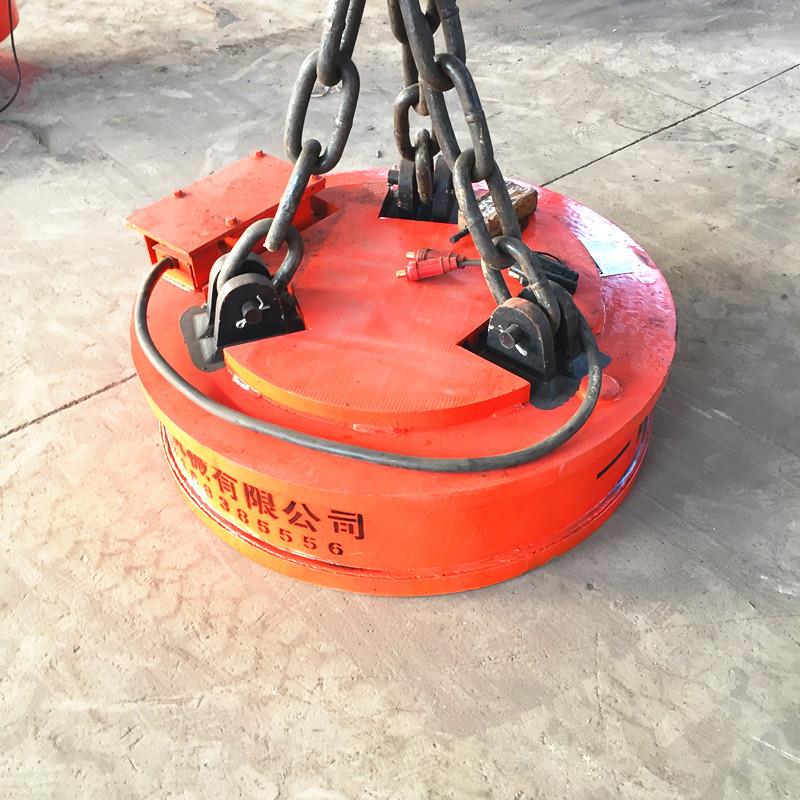 厂家销售型起重电磁吸盘MW5-90L/2铸造用起重电磁铁