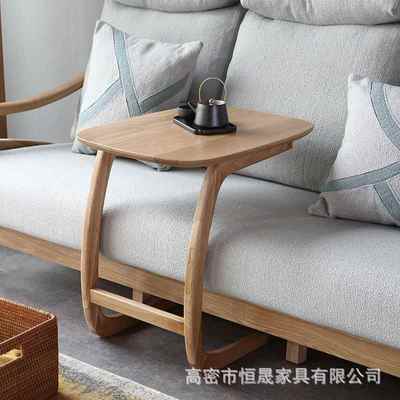 现代简约客厅可移动小茶几 北欧全实木白橡木方几 创意多功能方几