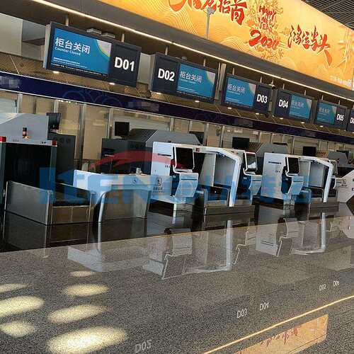 机场行李值机安检称重设备值机输送设备不锈钢皮带输送机【厂家