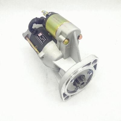 五十铃4JB1减速起动机马达皮卡庆铃江铃全顺叉车神钢大柴498