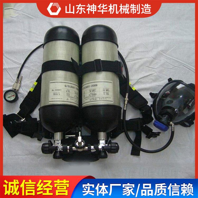双空气呼吸器规格尺寸空气呼吸器厂家生产双空气呼吸器